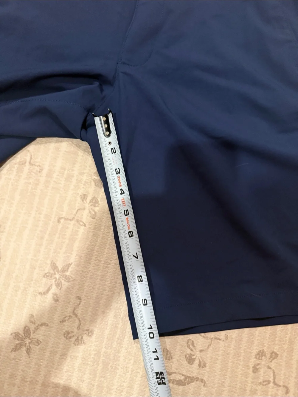Under Armour Navy Flat-Front Performance Shorts